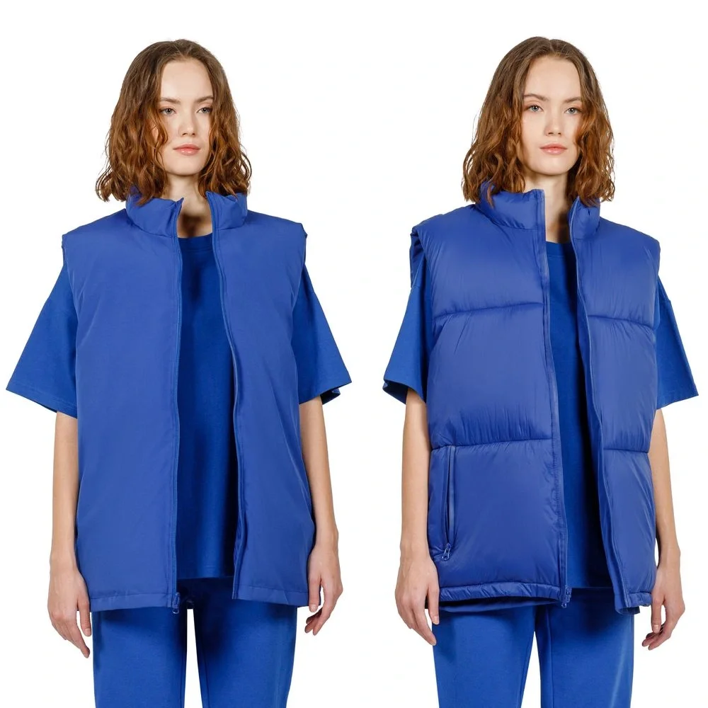 Жилет двусторонний V2, синий - фото 19