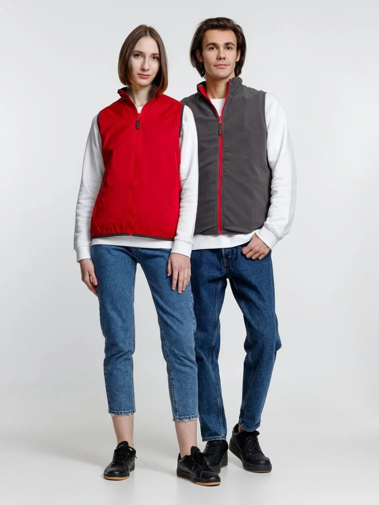 Жилет двусторонний Winner, красный - фото 19