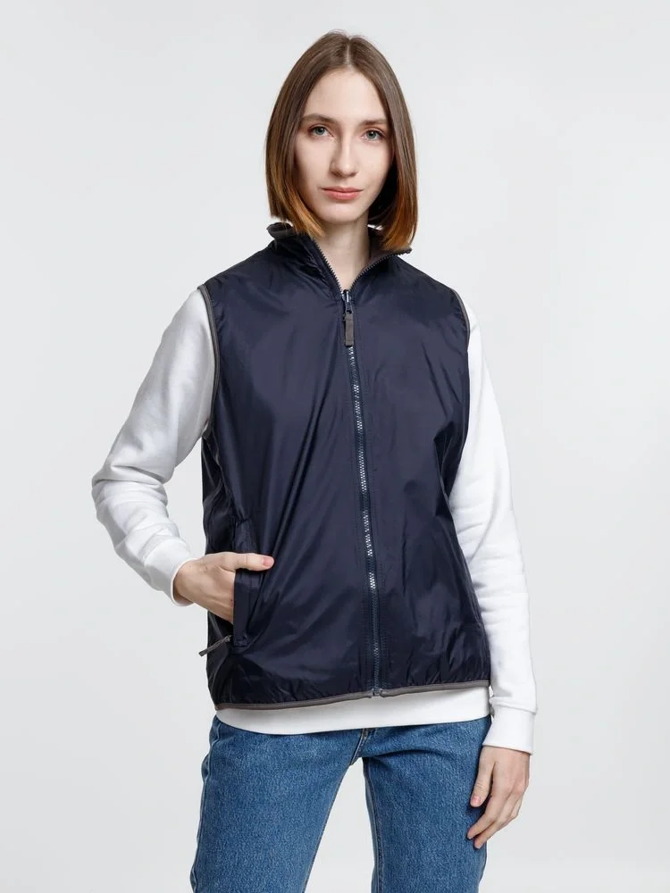 Жилет двусторонний Winner, темно-синий - фото 15