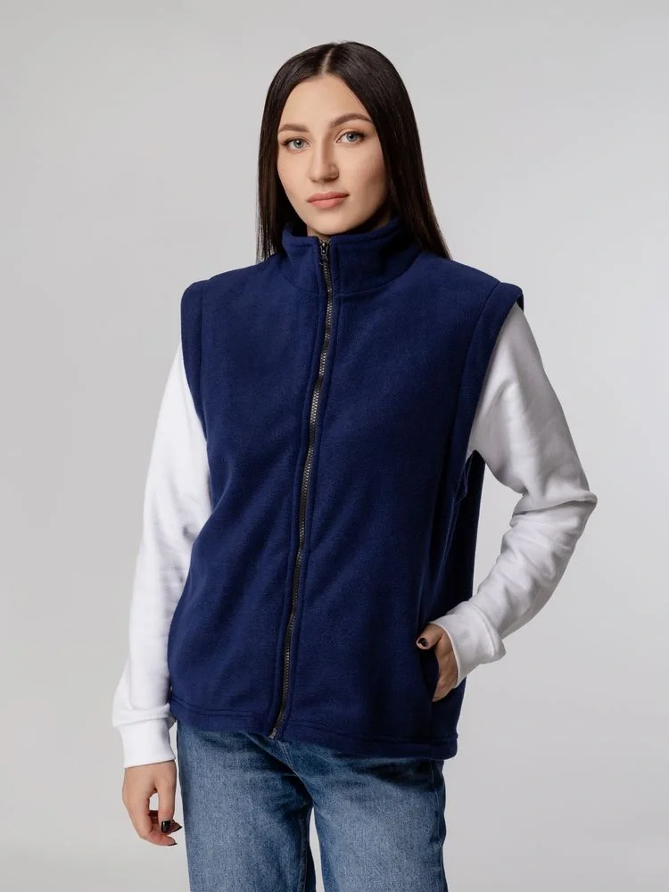 Жилет флисовый Manakin, темно-синий - фото 10