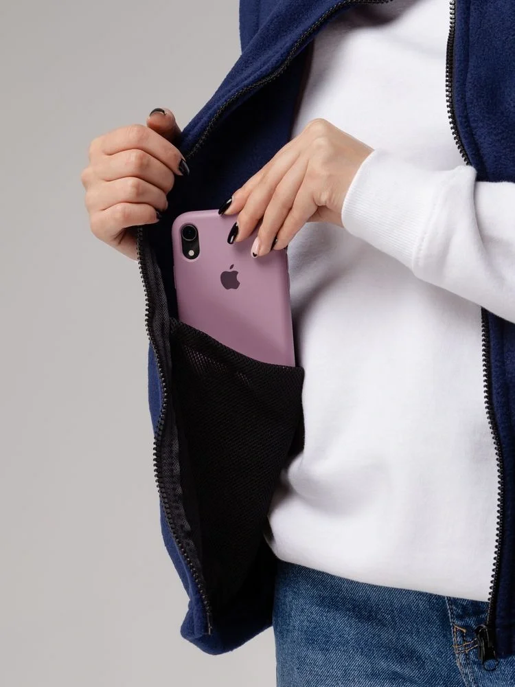 Жилет флисовый Manakin, темно-синий - фото 12