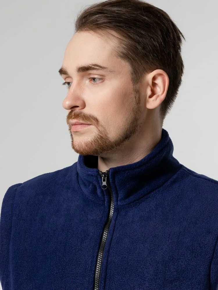 Жилет флисовый Manakin, темно-синий - фото 8