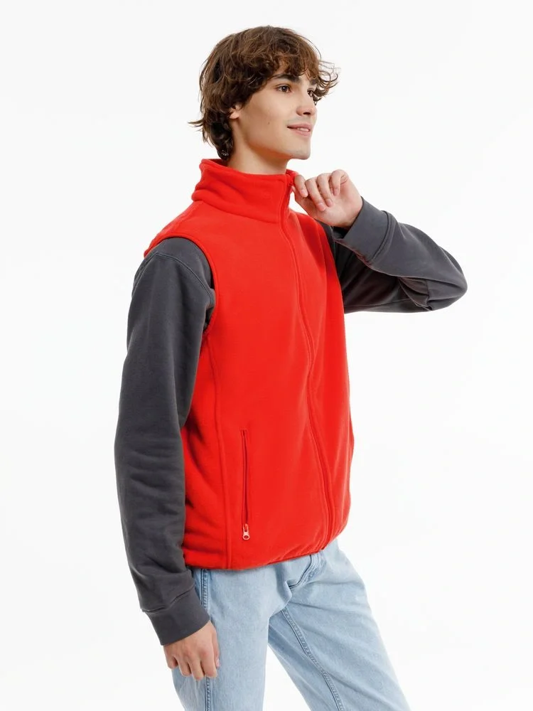 Жилет флисовый унисекс Nesse, красный - фото 11