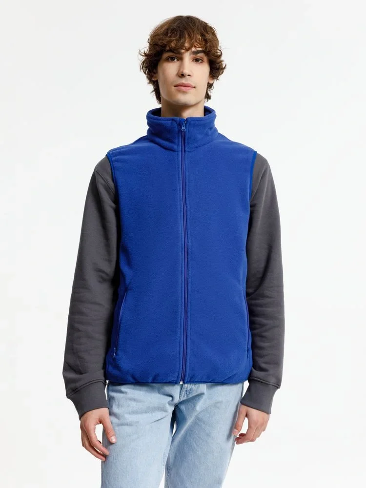 Жилет флисовый унисекс Nesse, синий - фото 6