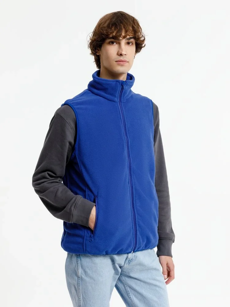 Жилет флисовый унисекс Nesse, синий - фото 7