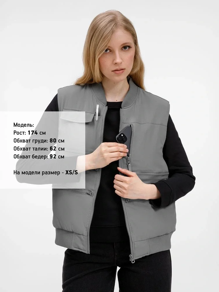 Жилет Hard Work, серый - фото 9