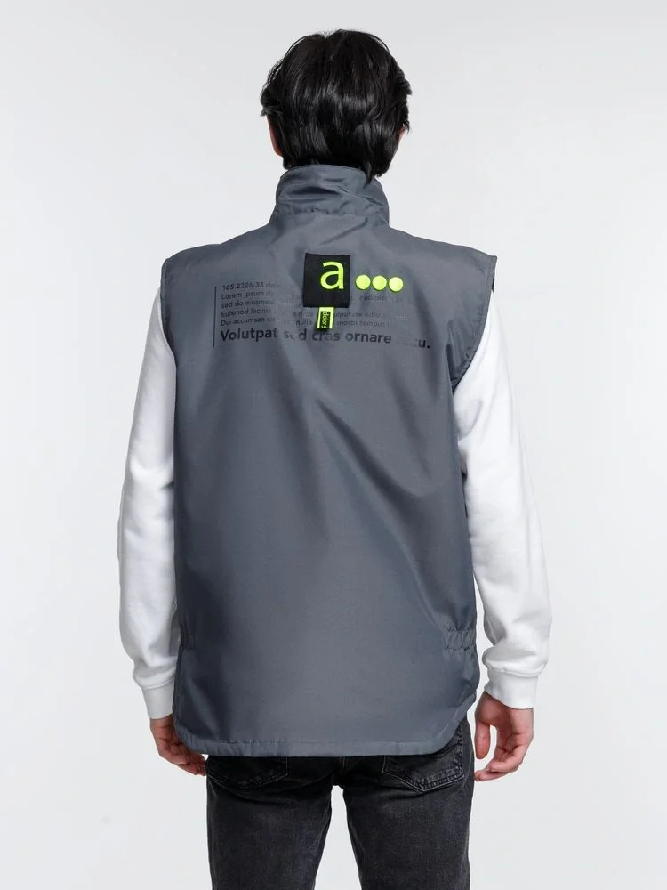 Жилет мужской Stockholm, серый - фото 12