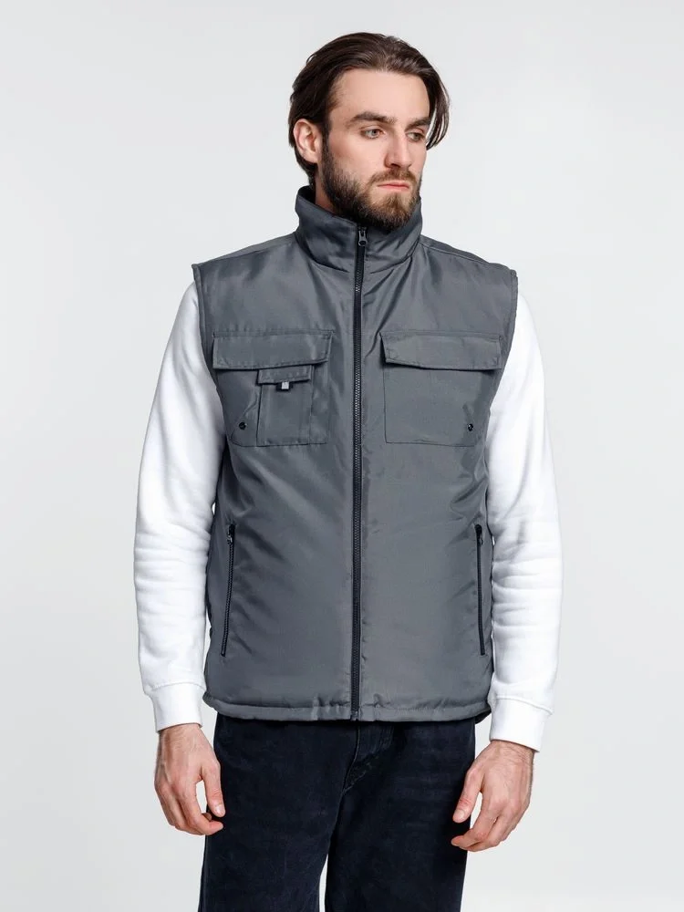 Жилет мужской Stockholm, серый - фото 6