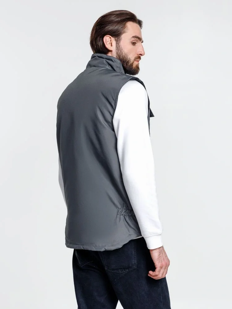 Жилет мужской Stockholm, серый - фото 8