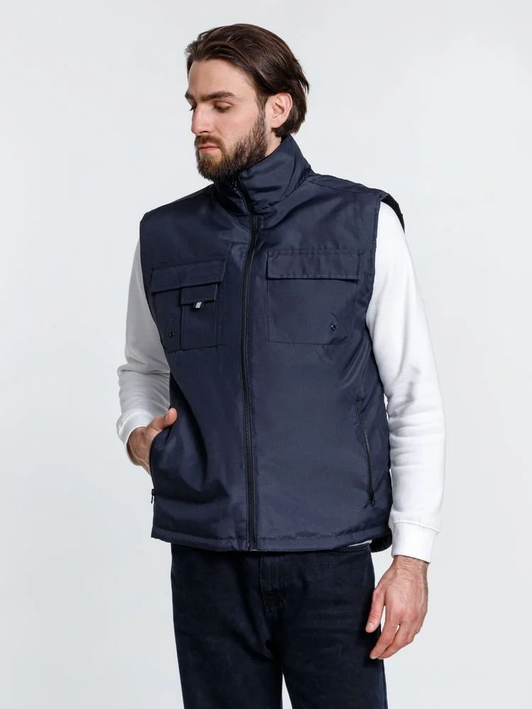 Жилет мужской Stockholm, темно-синий - фото 6