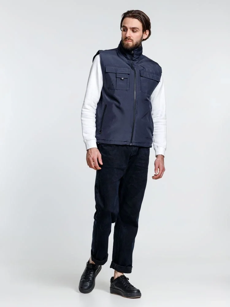 Жилет мужской Stockholm, темно-синий - фото 9