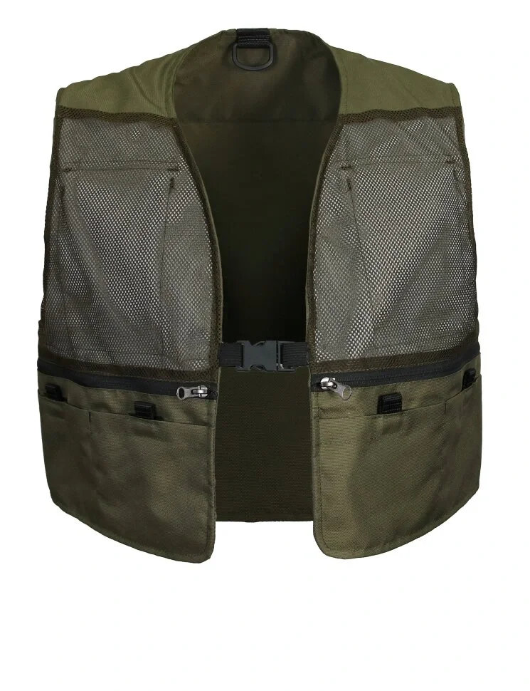 Жилет разгрузочный укороченный "IFRIT BASILISK" для рыбака, цвет хаки (Ж-422) - фото 3