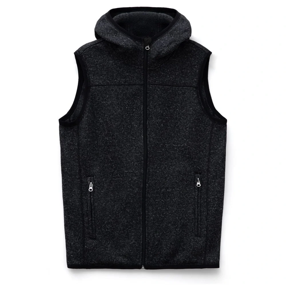 Жилет с капюшоном унисекс Gotland, черный - фото 1