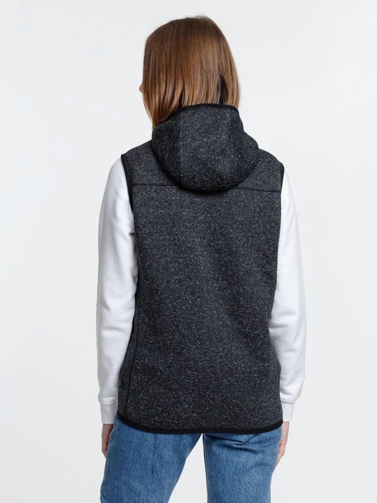 Жилет с капюшоном унисекс Gotland, черный - фото 10