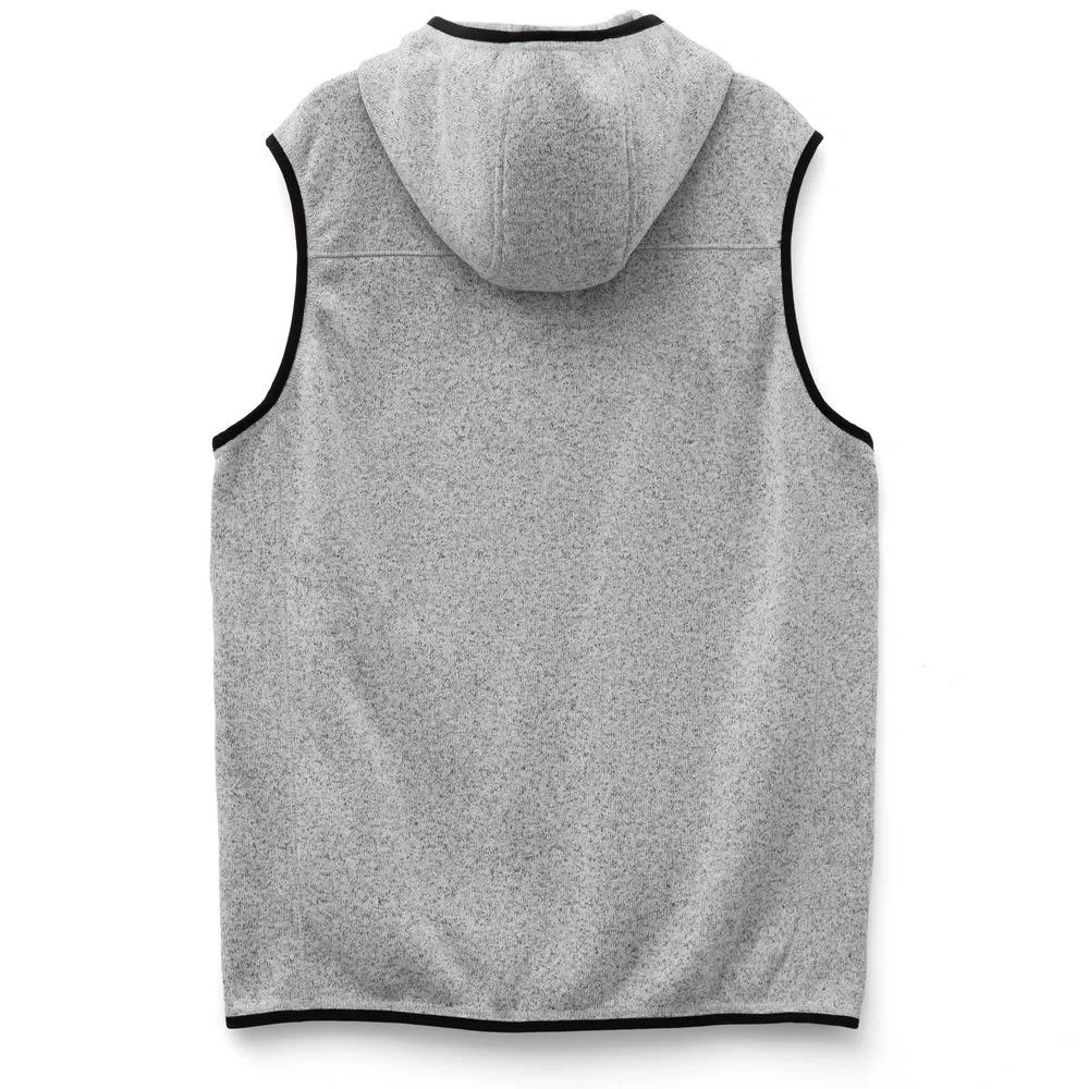 Жилет с капюшоном унисекс Gotland, серый - фото 2