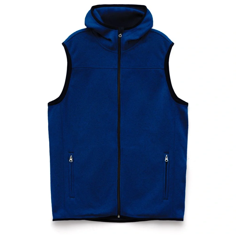 Жилет с капюшоном унисекс Gotland, синий - фото 1