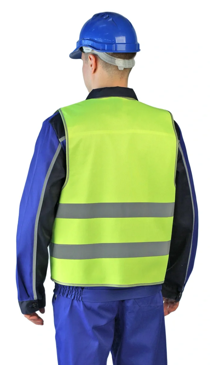 Жилет "Сигнальный" лимонный/желтый - фото 2