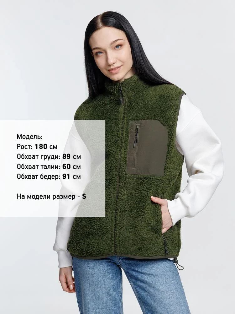 Жилет унисекс Fury BW, хаки - фото 6