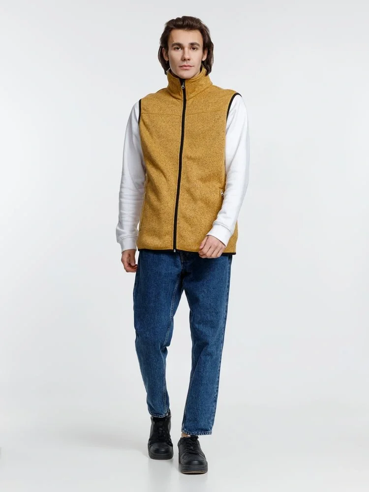 Жилет унисекс Gotland, горчичный - фото 10