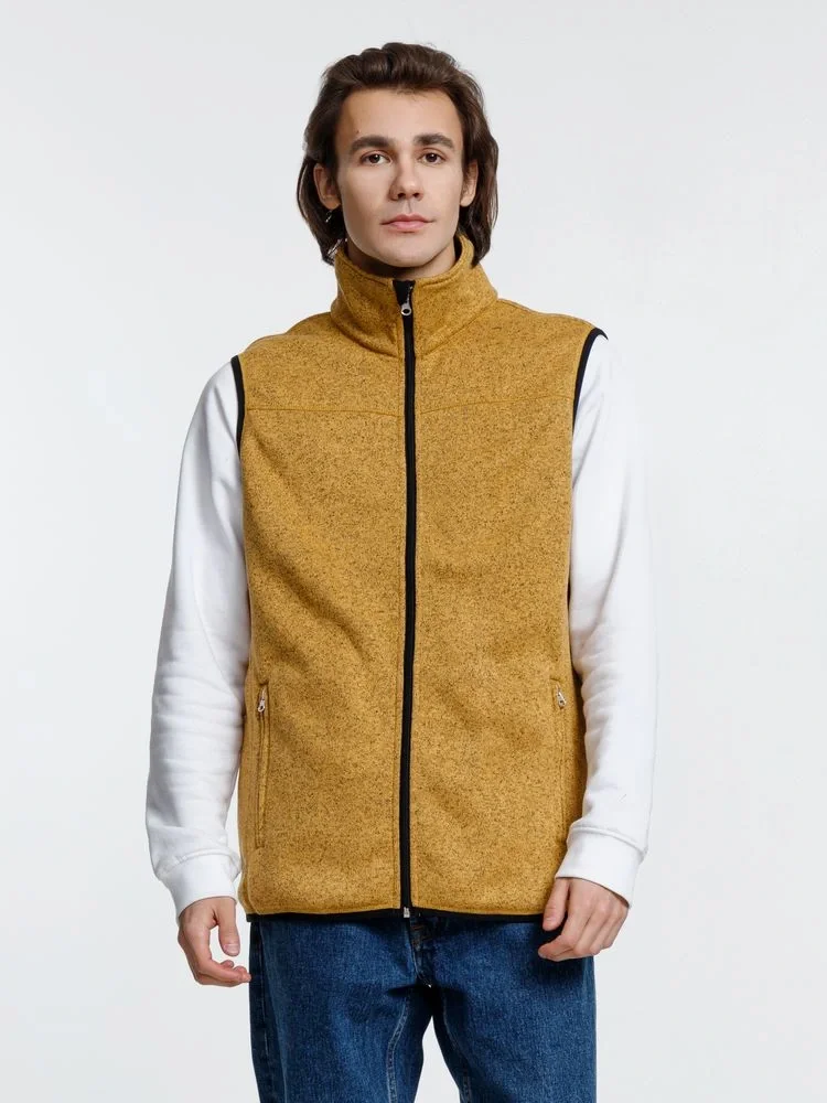 Жилет унисекс Gotland, горчичный - фото 7