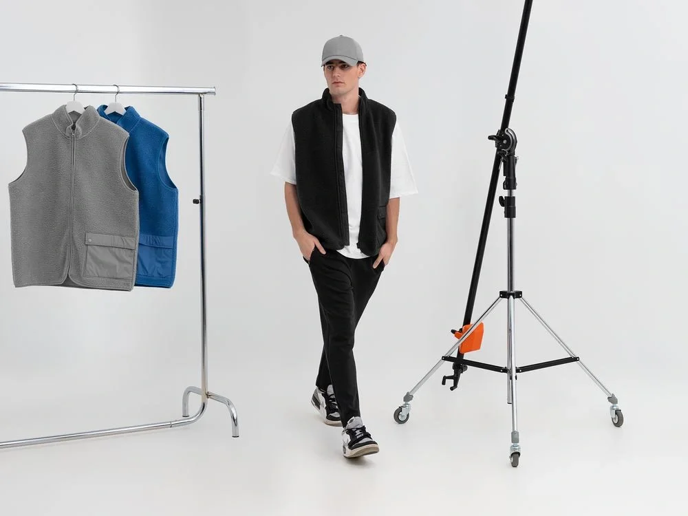 Жилет унисекс Oblako, черный - фото 9