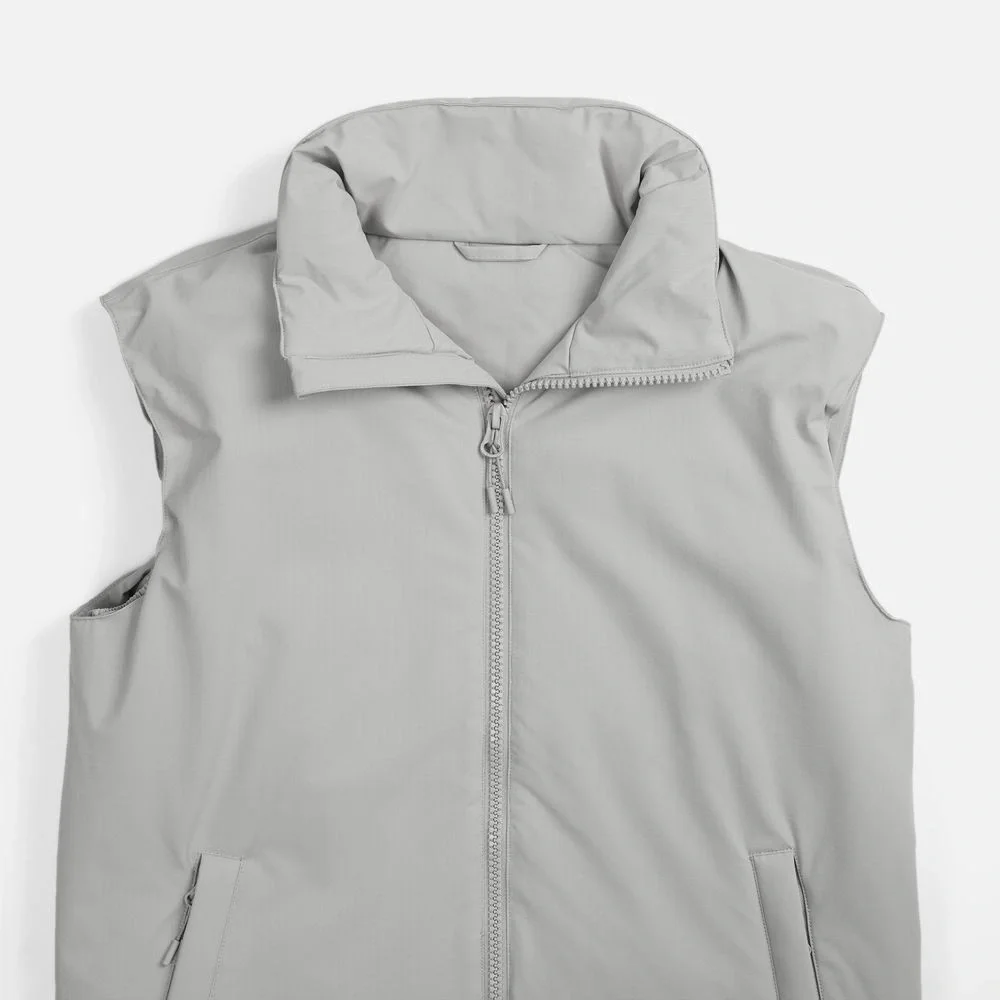 Жилет унисекс Sfera, светло-серый - фото 6