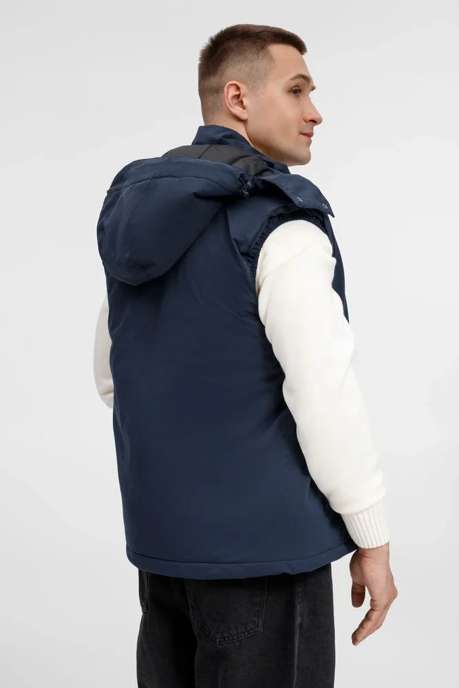 Жилет унисекс Sfera, темно-синий - фото 18