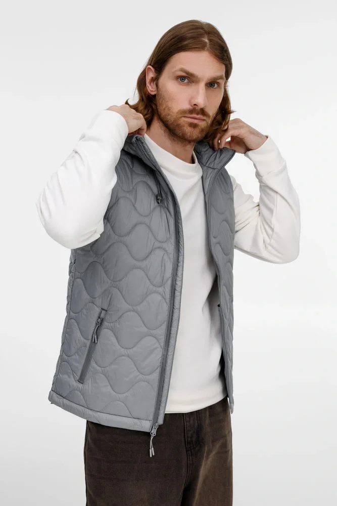 Жилет унисекс Tarnaby, светло-серый - фото 13