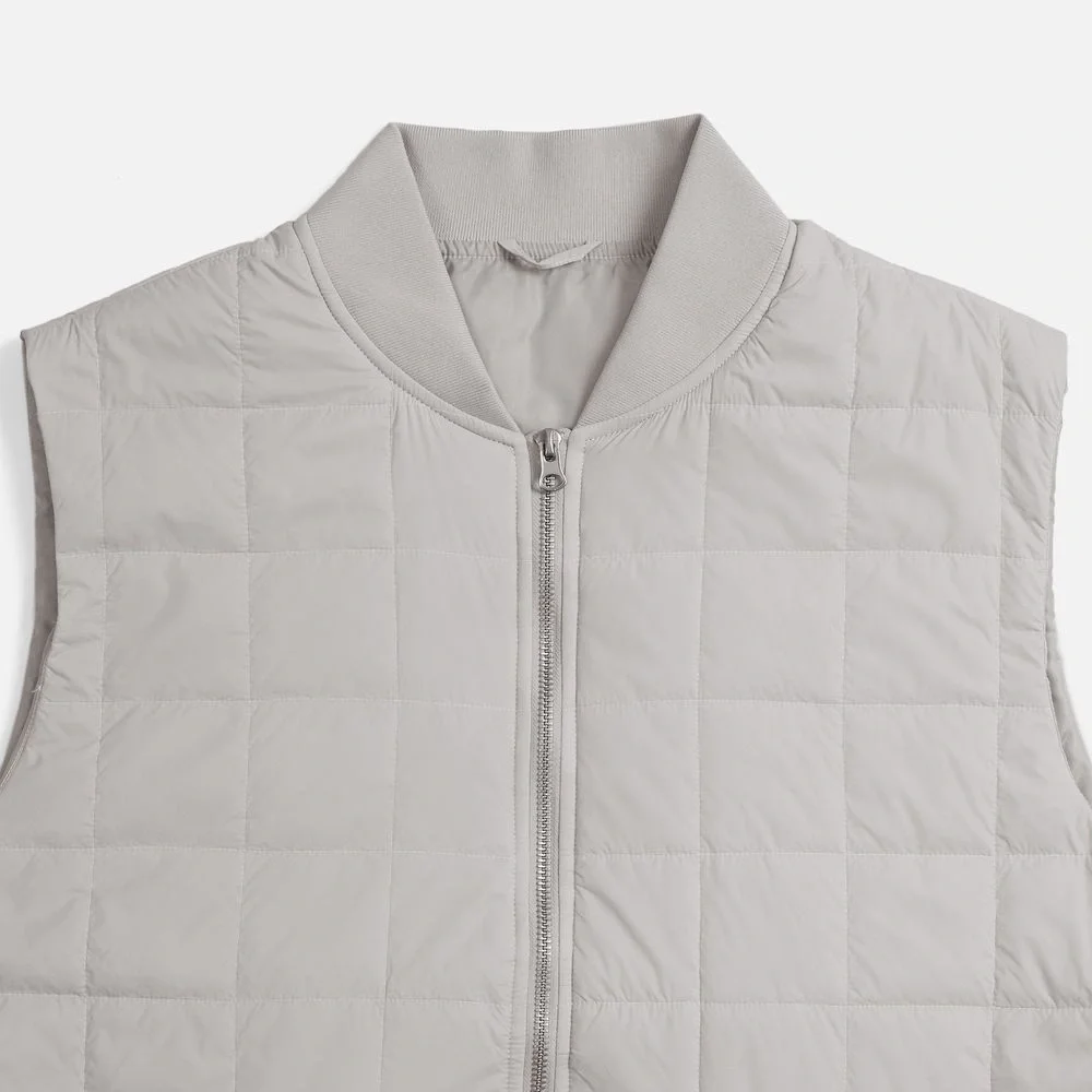Жилет унисекс Warmbridge, светло-серый - фото 3