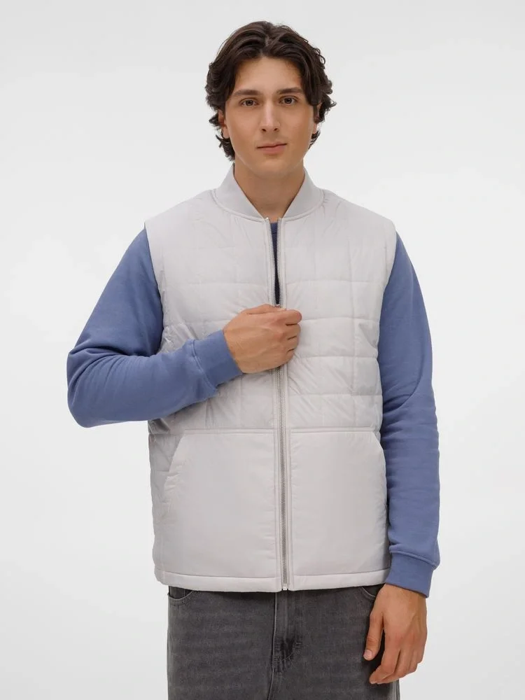 Жилет унисекс Warmbridge, светло-серый - фото 6