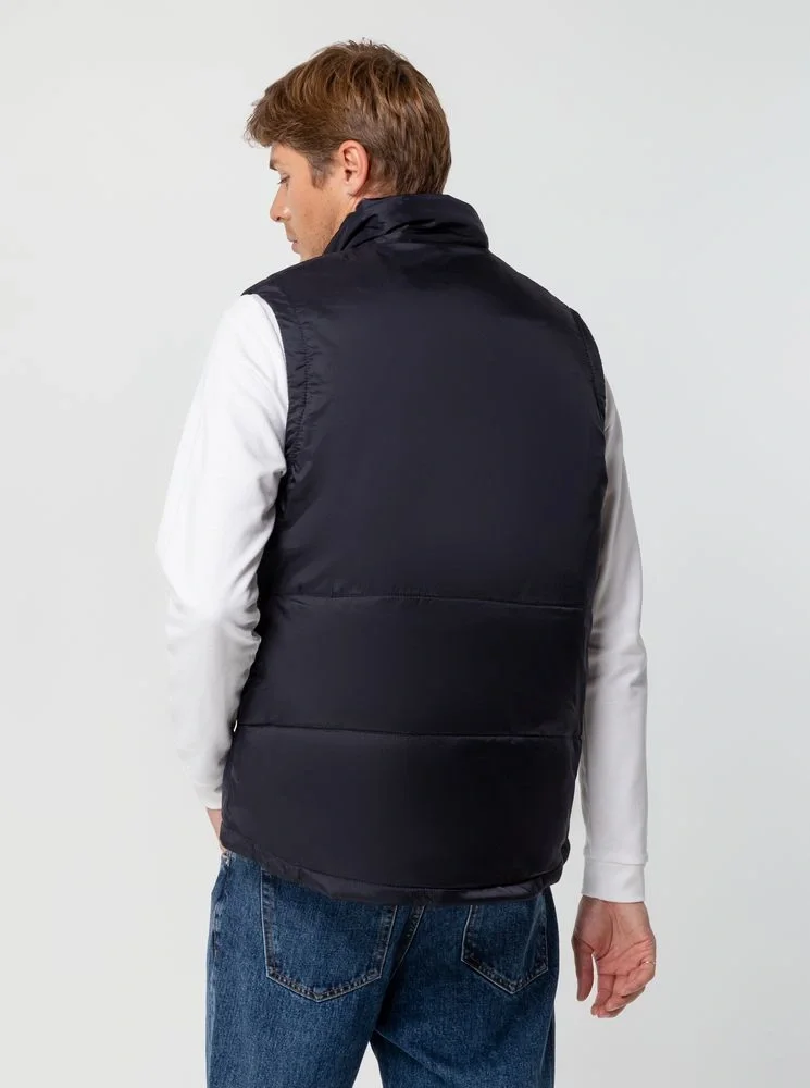 Жилет Warm темно-синий - фото 12