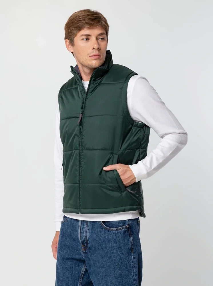 Жилет Warm зеленый - фото 12