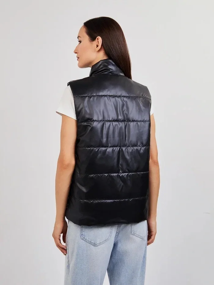 Жилет женский демисезонный MOGOTEX черный (22ШС48-1/194205) - фото 3