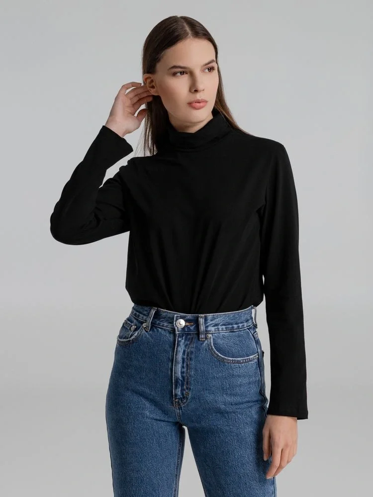 Водолазка Urban, черная - фото 12