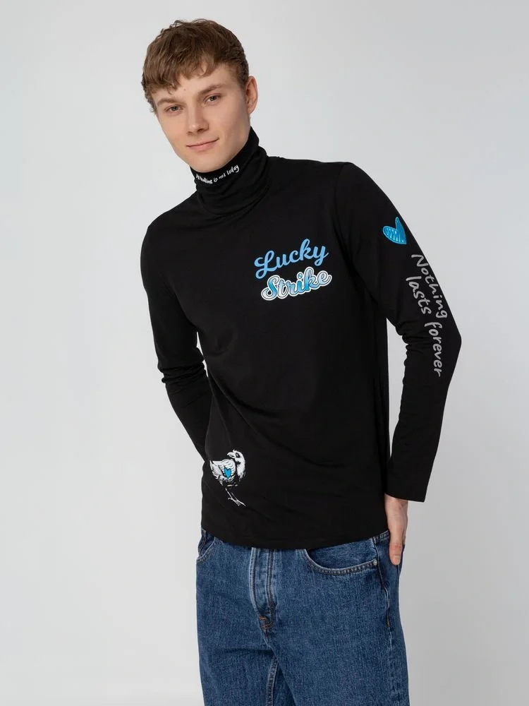 Водолазка Urban, черная - фото 14