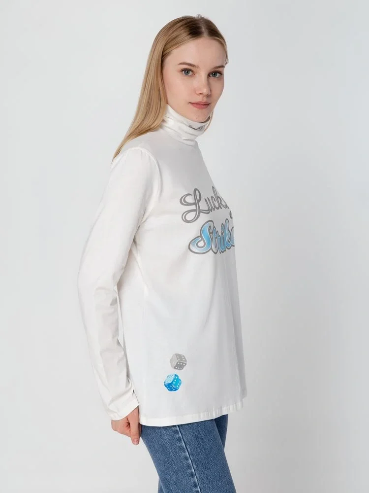 Водолазка Urban, молочно-белая - фото 16