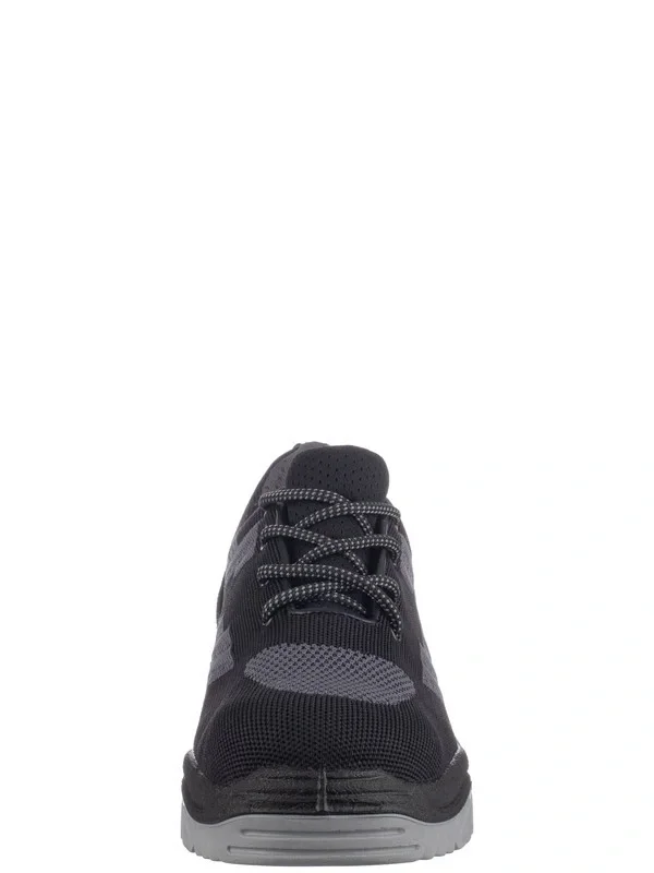 Полуботинки ВЕКТОР ПУ/ТПУ, текстиль, цвет: черный/серый - фото 4