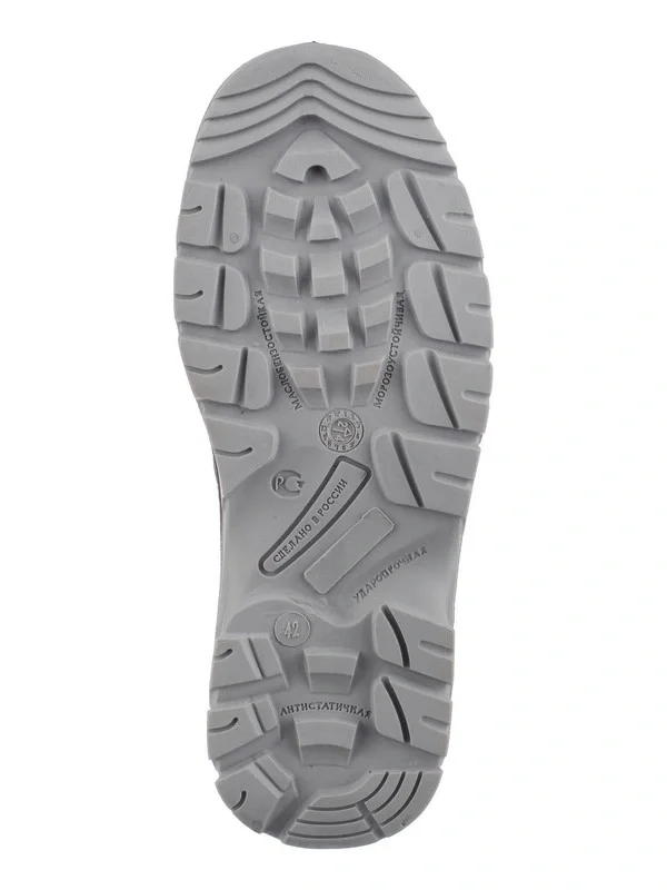 Полуботинки ВЕКТОР ПУ/ТПУ, текстиль, цвет: черный/серый - фото 7