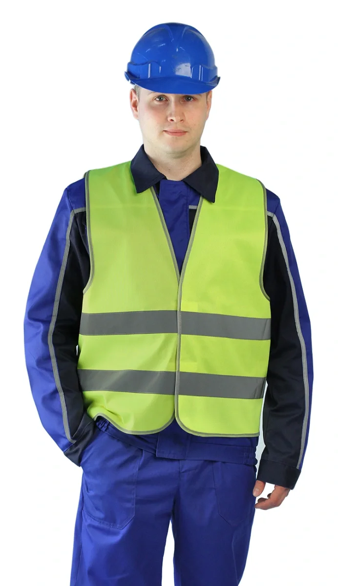 Жилет "Сигнальный" лимонный/желтый - фото 1