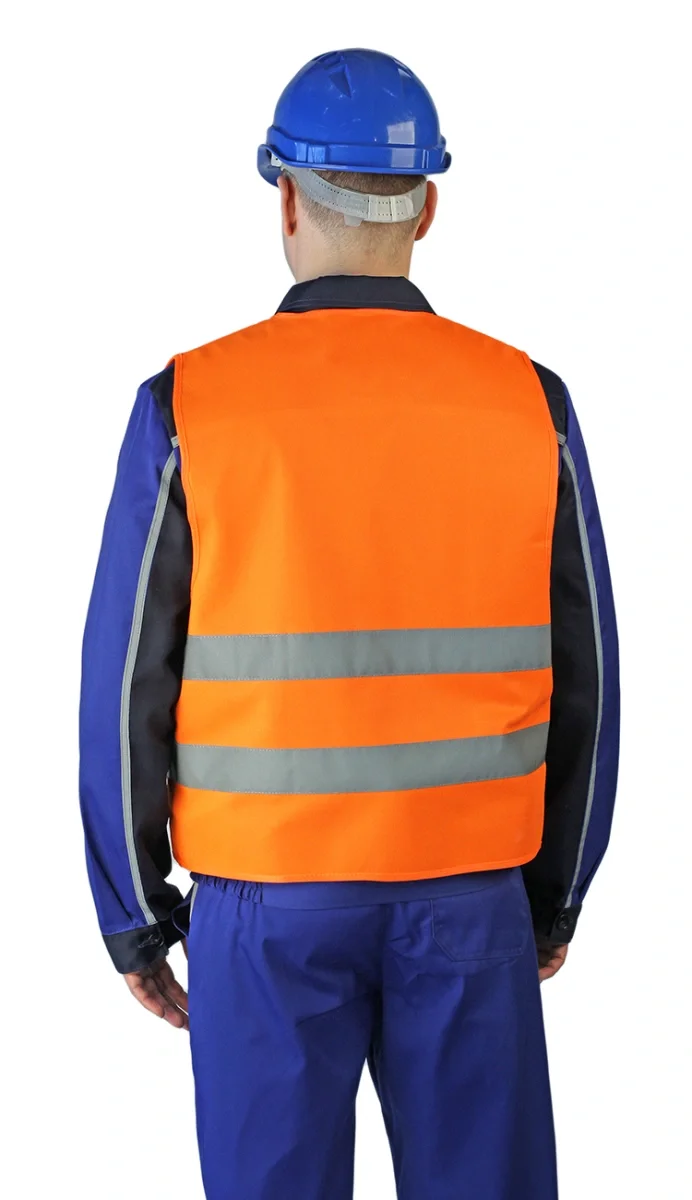Жилет "Сигнальный" оранжевый - фото 2