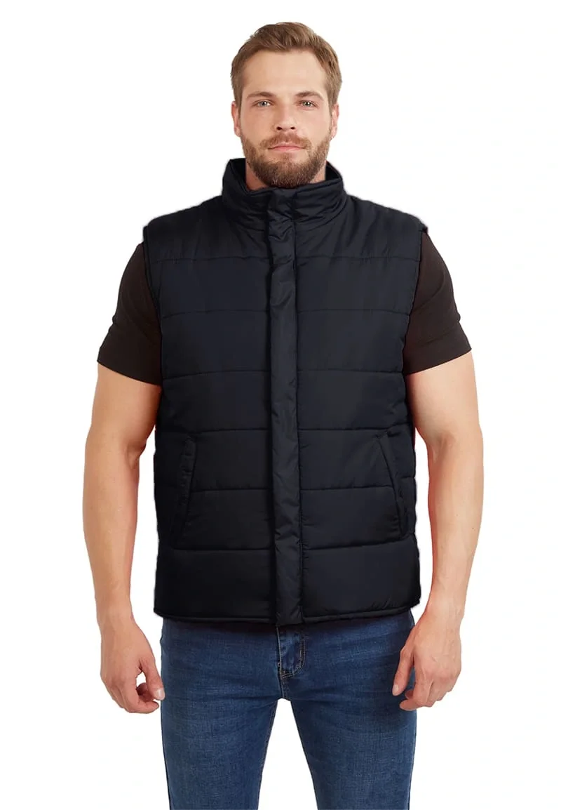 Жилет утепленный "РАПИД" цвет: черный, ткань: Дюспо - фото 2