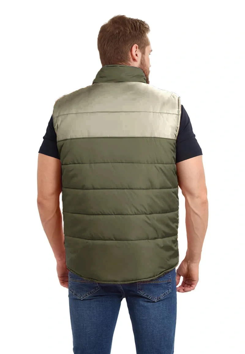 Жилет утепленный "РАПИД" цвет: хаки/олива, ткань: Дюспо - фото 3