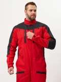 Комбинезон Орион (тк.35% хлопок, 65% пэ), красный - фото 3