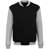 Бомбер College, черный - фото 2