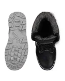 Ботинки кожаные утепленные высокие СТРОИТЕЛЬ ПУ/ТПУ, металлический подносок, антипрокольная стелька - фото 7