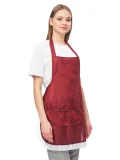 Фартук нейлоновый бордовый РАСПРОДАЖА 20% - фото 6