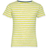 Футболка детская Miles Kids серый с желтым - фото 1