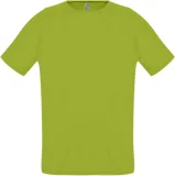 Футболка унисекс Sporty 140, зеленое яблоко - фото 2