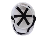 Каска защитная ЕЛАНПЛАСТ ЕВРОПА белая (ленточное оголовье) - фото 3