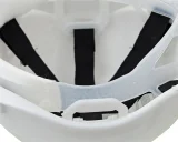 Каска защитная ЕЛАНПЛАСТ ЕВРОПА белая (ленточное оголовье) - фото 5